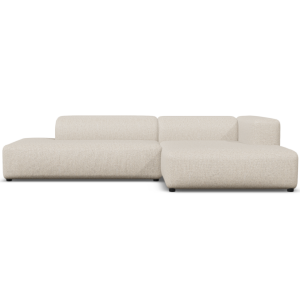 4×6 sofa – modulaire hoekbank rechts – model X6 – beige melange – 288c