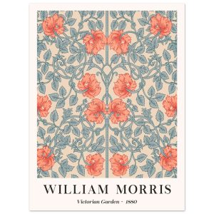 Artfulprints Poster William Morris – Victorian garden 1880 – 30×40 cm Artfulprints Poster William Morris – Victorian garden 1880 – 30×40 cm