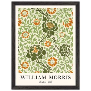 Artfulprints Poster met Lijst William Morris – Grafton 1883 – 30×40 cm Artfulprints Poster met Lijst William Morris – Grafton 1883 – 30×40 cm