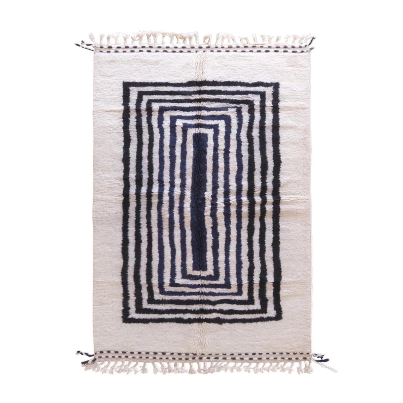 AFK Living vloerkleed Berber - handgemaakt - Wol - 175 x 268 cm