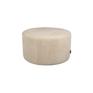 Dutchbone Rocca Poef Latte Dutchbone Rocca Poef Latte