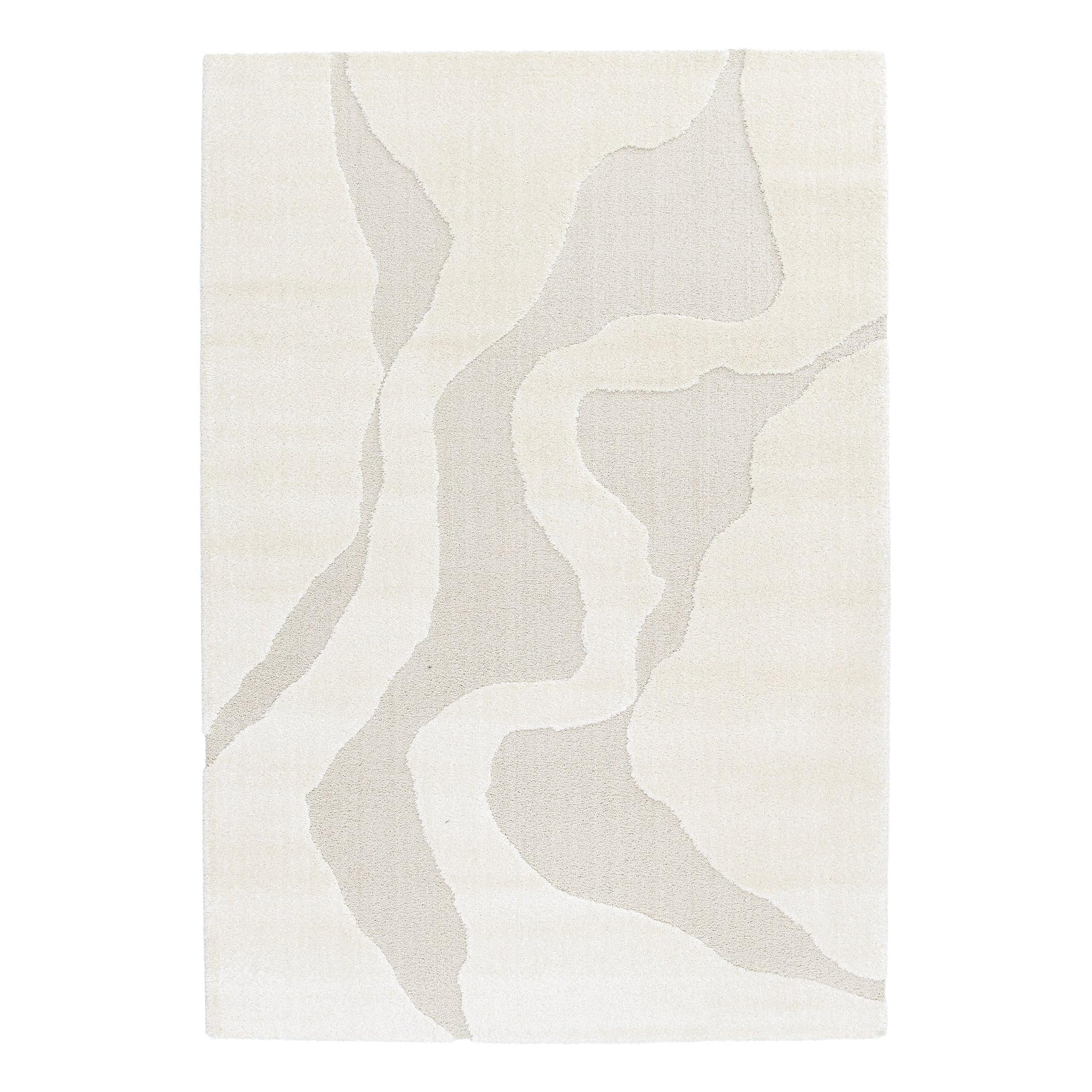 AFK Living vloerkleed Osmose - reliëfeffect - beige - 200 x 290 cm