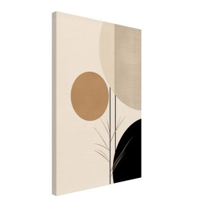 Artfulprints Canvas Japandi – Abstract II canvas – 40×60 cm – beige Artfulprints Canvas Japandi – Abstract II canvas – 40×60 cm – beige