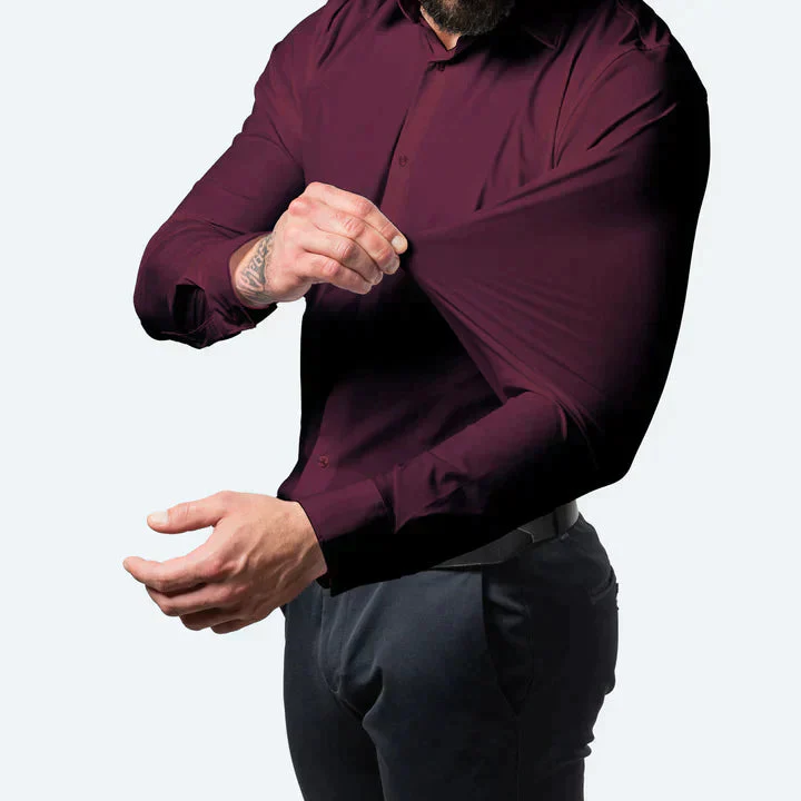 Anti-rimpel shirts met lange mouwen voor heren – Ralph